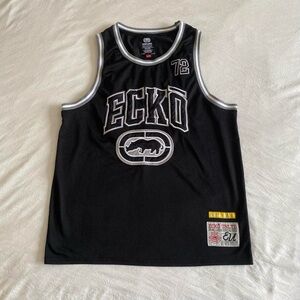 Black Y2K Ecko Unltd basketball jersey